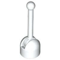 Lego Antenna Small Base with White Lever (4592 / 4593)