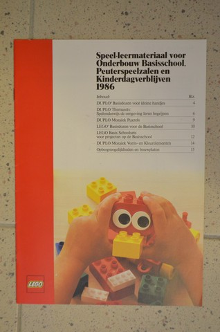 Lego 1986 Large Dutch Dacta - Speel-leermateriaal voor Onderbouw Basisschool (2900033-NL)