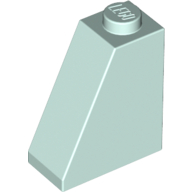 Lego Brick Sloped 65° 2 x 1 x 2 / Light Aqua