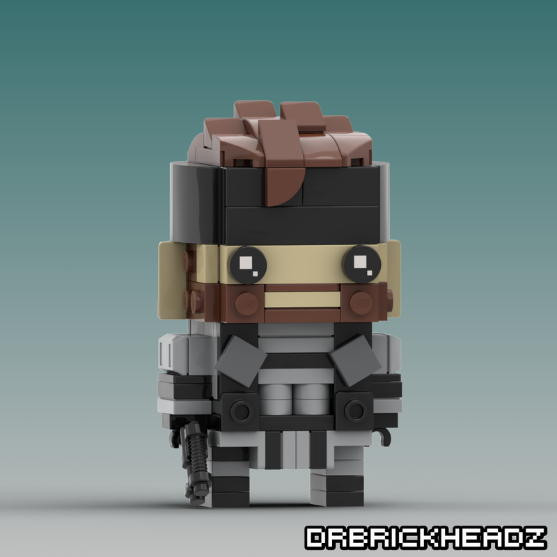 Lego Solid Snake (Metal Gear Solid 2) Brickheadz