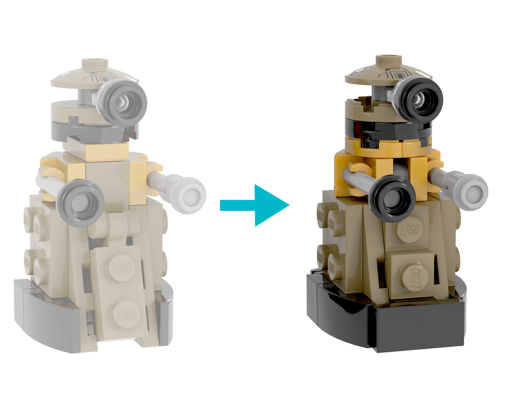 Lego Dalek upgrade