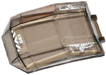 Lego Windscreen 4 x 4 x 4 2/3 with Bar Handle with White Chevron, Targets, 'EVO' and '07330' Pattern (Stickers) - Sets 44022 / 44029