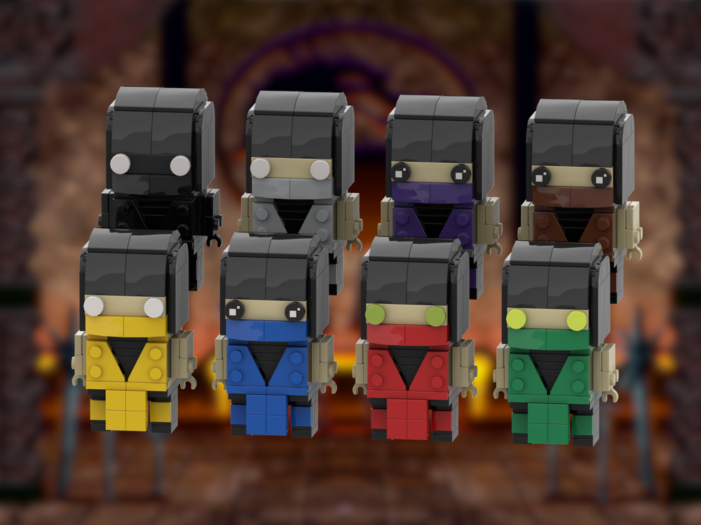 Lego Classic MK Ninjas - 8 Pack Bundle