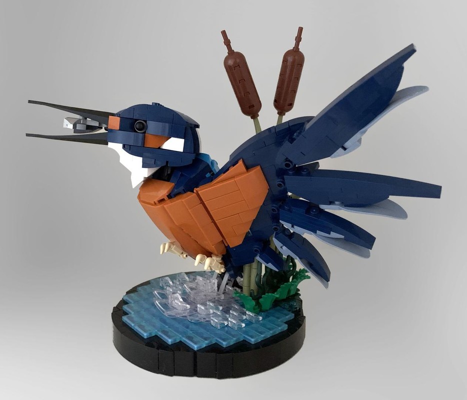 Lego 10331 - Kingfisher Head MOD