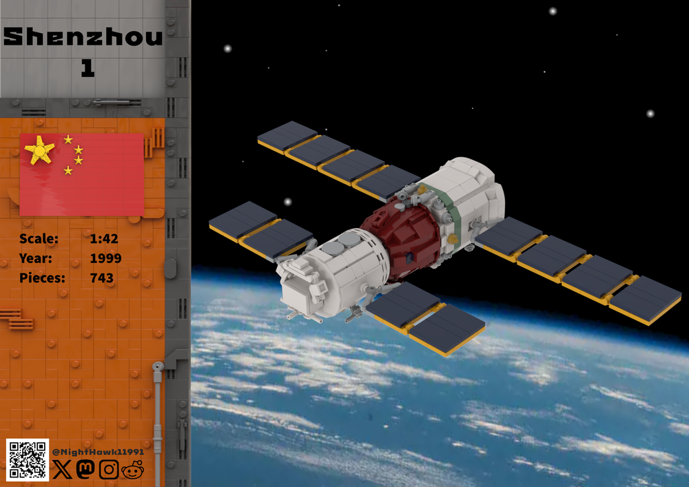 Lego Shenzhou 1 (1:42 Minifig Scale)