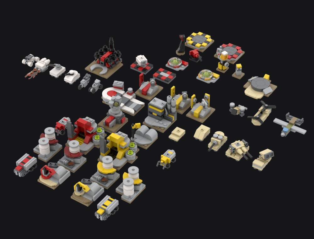 Lego C&C Microscale Base