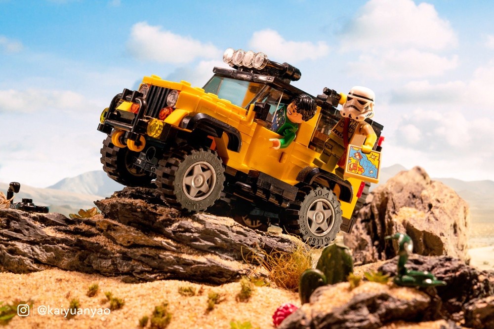 Lego Jeep Wrangler speed champions