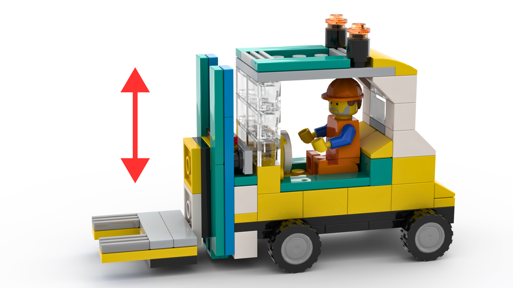 Lego 11036 Forklift