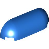 Lego Brick Round, Curved Triple 1 x 4 x 1 / Blue