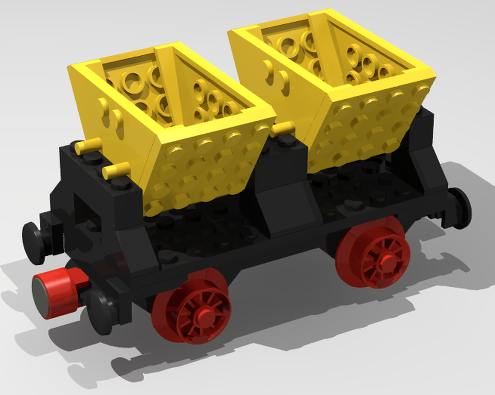 Lego Freight Train Double Tipper Wagon