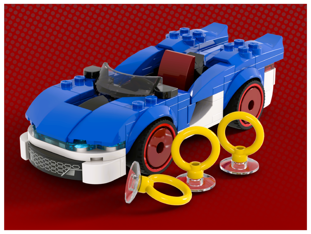 Lego Sonic's Speedster Lightning / Speed Star