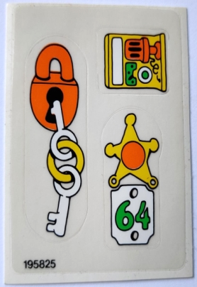 Lego Sticker Sheet for Set 3664-1