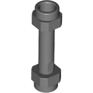 Lego Weapon Hilt Symmetric / Dark Bluish Gray