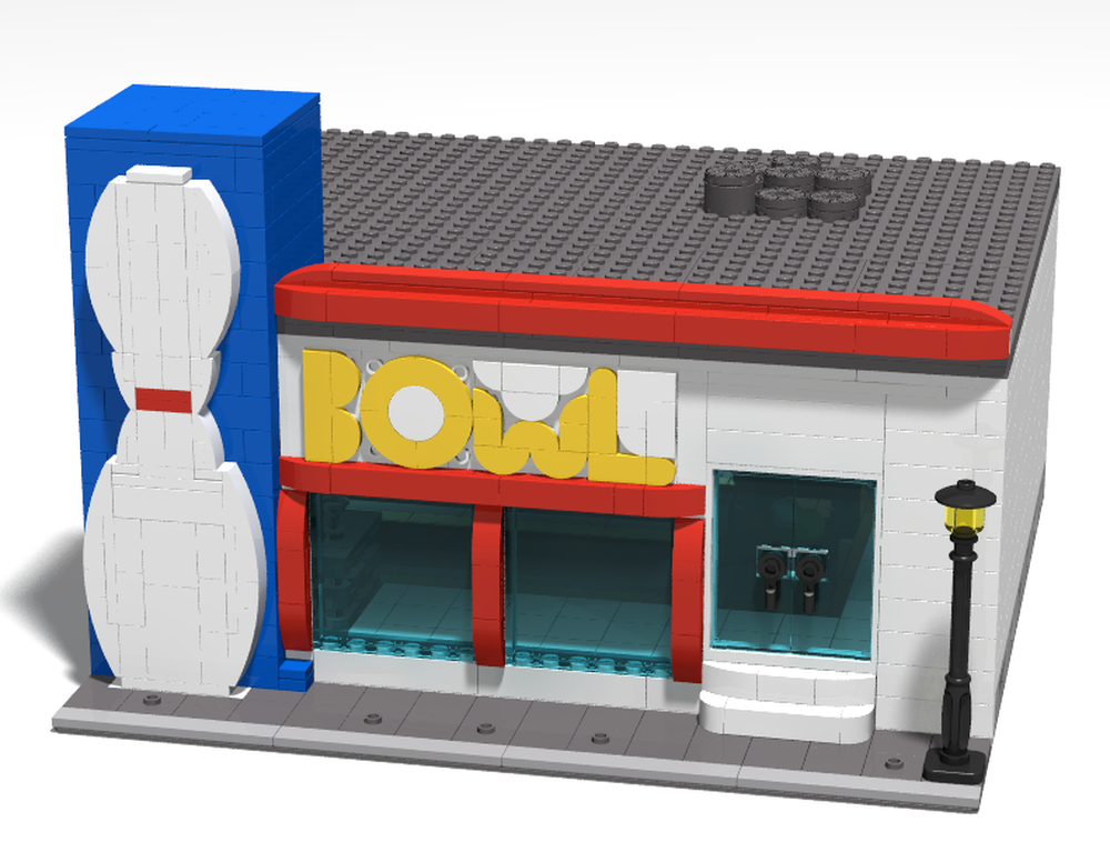 Lego Modern Bowling Alley