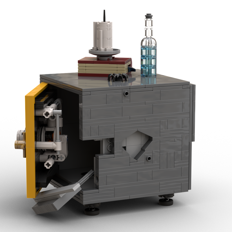 Lego Sheriff's safe - secret unlock