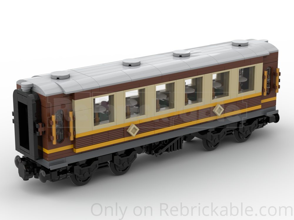 Lego Alternate wagon for Emerald Night