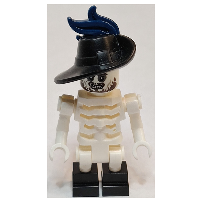 Lego Hector Barbossa, Skeleton - 3626b Head