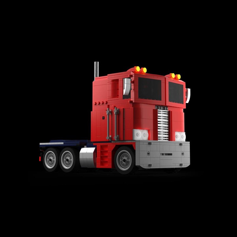 Lego CBB07 Peerless Ace G1-inspired Transformable Optimus Prime