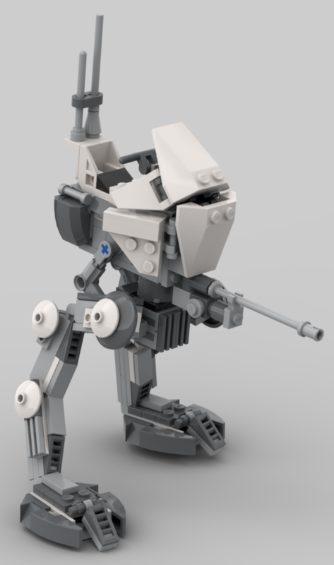 Lego AT-RT Movable - White