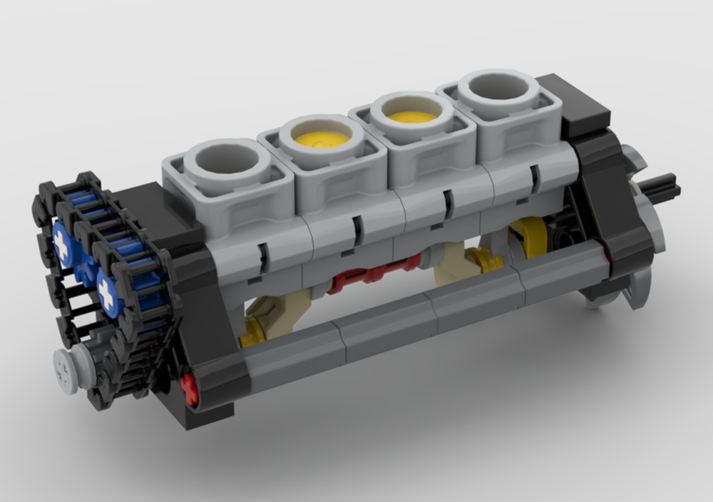 Lego Inline 4 Cylinder Engine