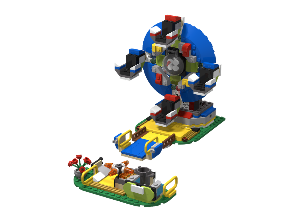 Lego 31095 Ferris Wheel Mod