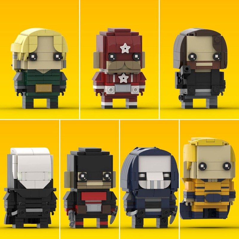 Lego Thunderbolts* Brickheadz Collection