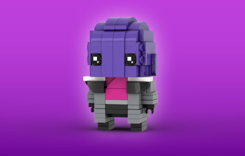Lego Baron Helmut Zemo Brickheadz LEGO MOC - Marvel Studios The Falcon and The Winter Soldier
