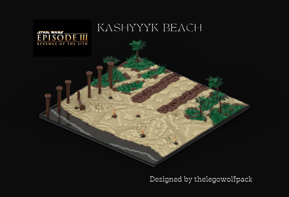 Lego Kashyyyk beach