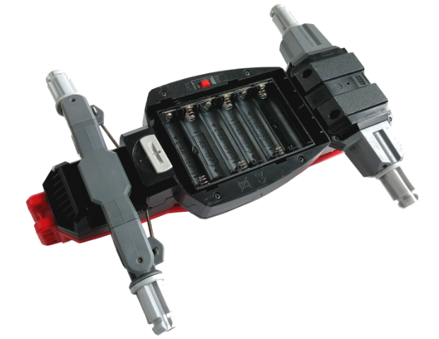 Lego Electric, Motor RC Car Base, Red Top (without Battery Cover) / Black