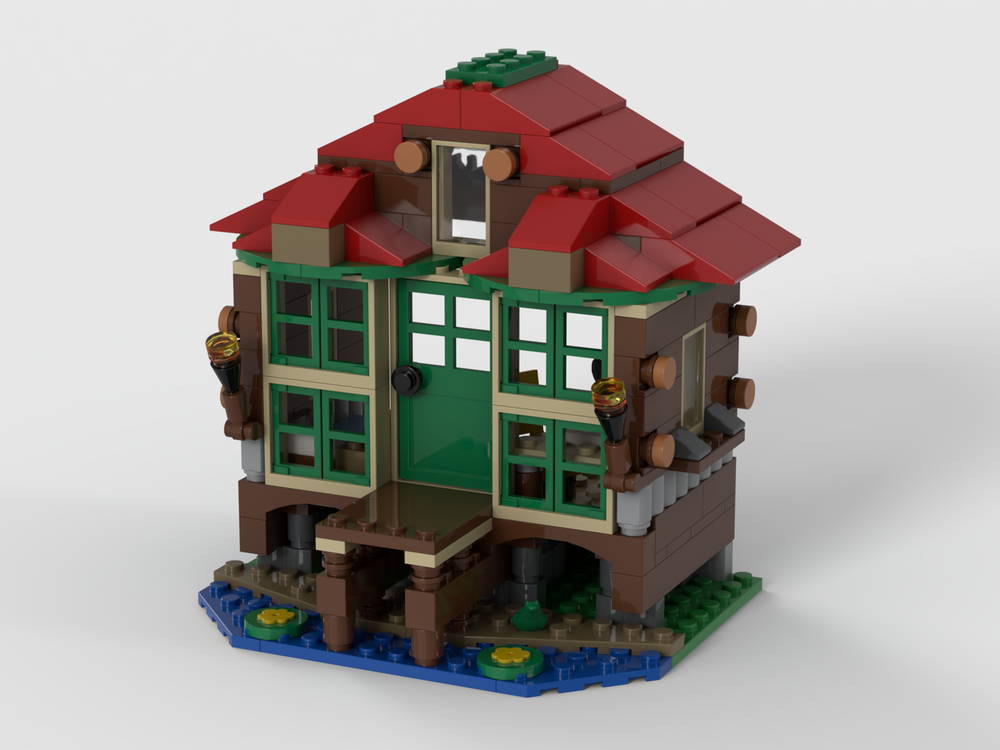 Lego Stilted Lake Lodge