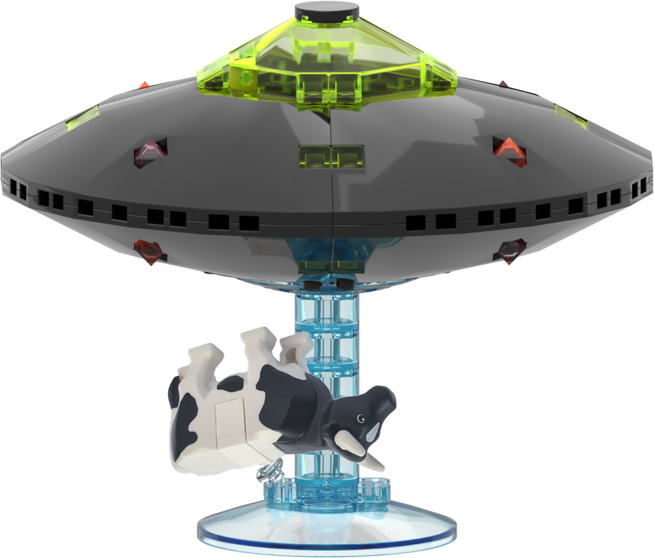 Lego Cow Abduction