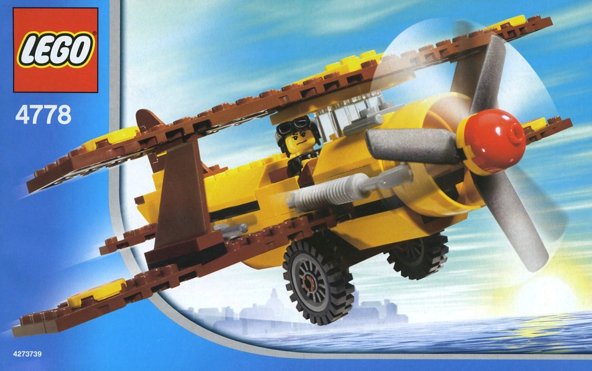 Lego Desert Biplane