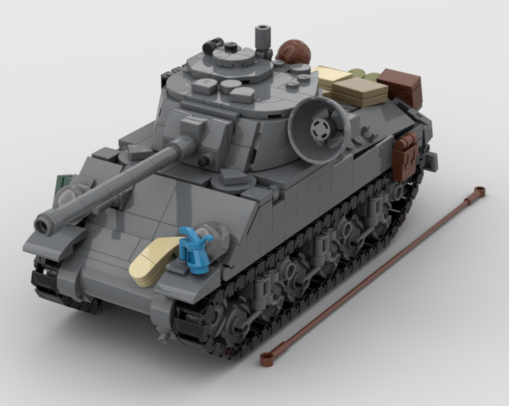 Lego M4A3E4 Sherman "Oddball" - Kelly's Heroes