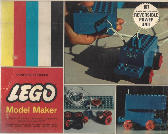 Lego 4.5V Reversible Power Unit