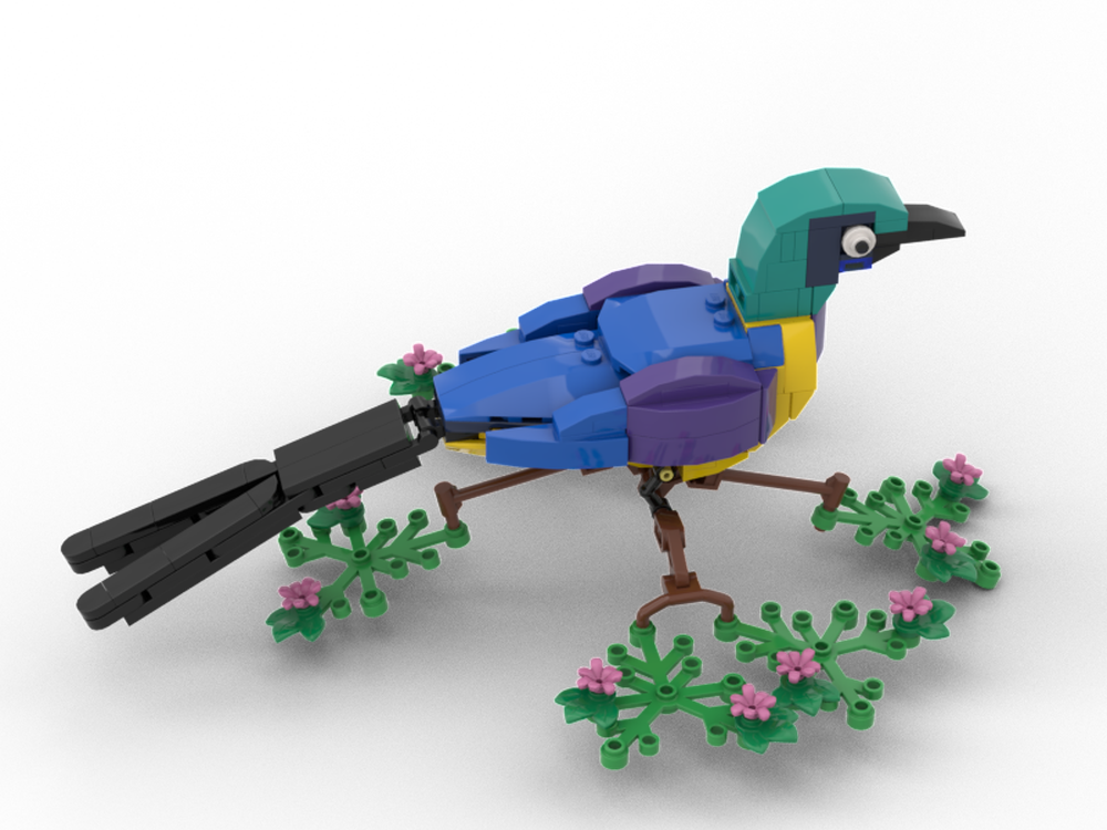Lego Golden Breasted Starling
