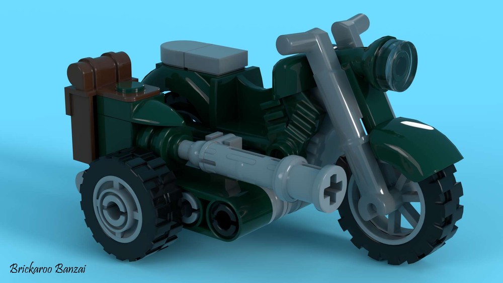 Lego GI Joe RAM Cycle
