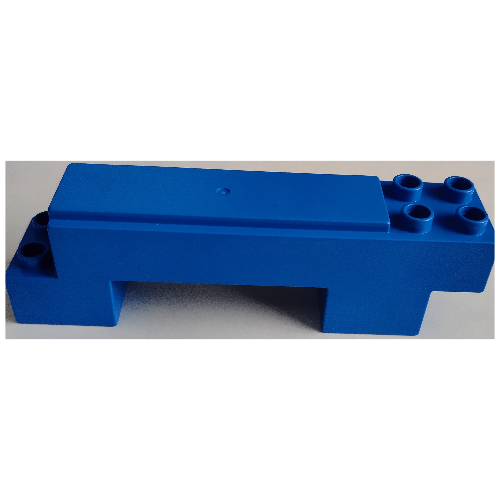 Lego Duplo Road Section Straight 2 x 7 x 2 / Blue