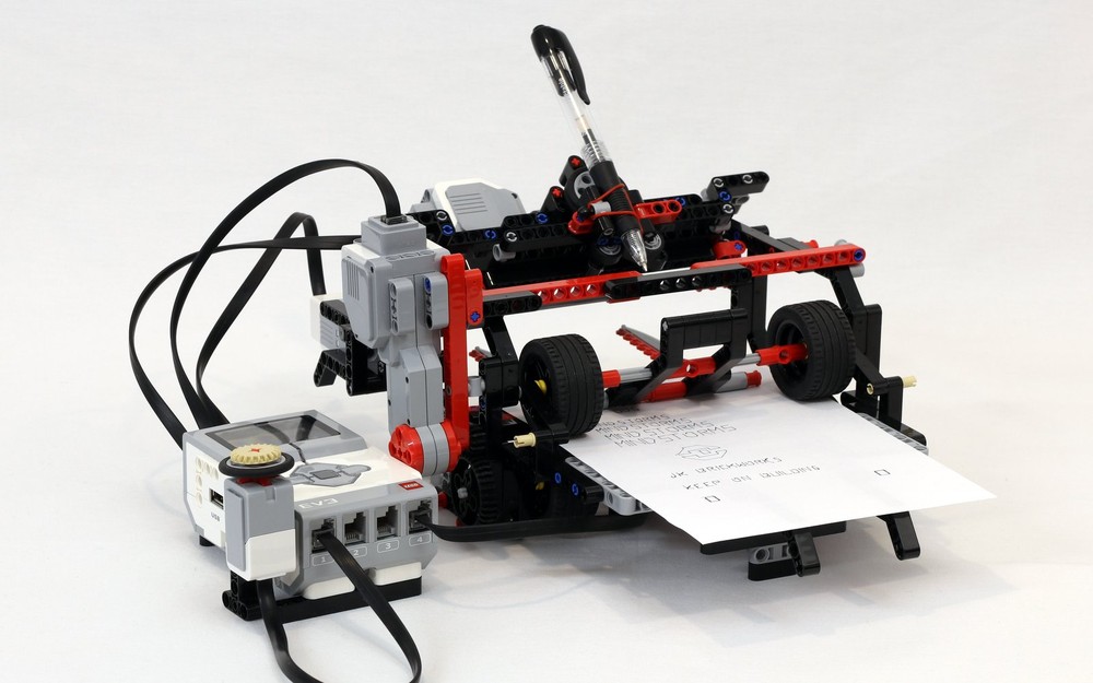 Lego Printer and Telegraph Machine