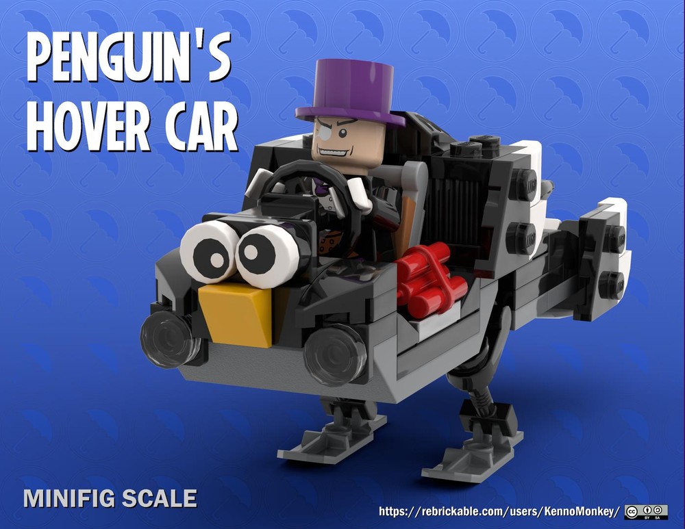 Lego Penguin's Hover Car