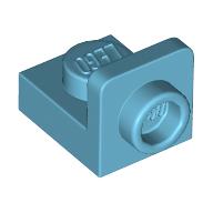 Lego Bracket 1 x 1 - 1 x 1 Inverted / Medium Azure