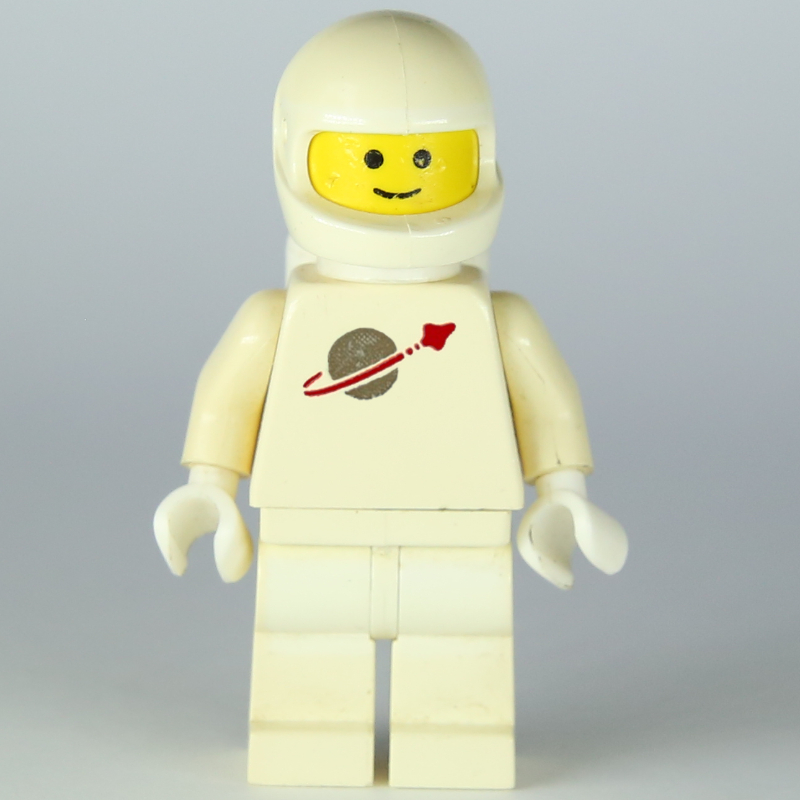 Lego Classic Spaceman, White with Airtanks (2446 Helmet) (3626b Head)