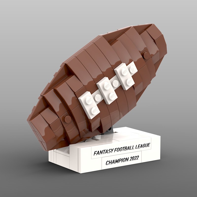 Lego The Fantasy Football League Trophy