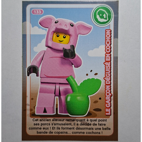 Lego Trading Card for Set TRADINGCARD-12, #133 Print / [No Color/Any Color]