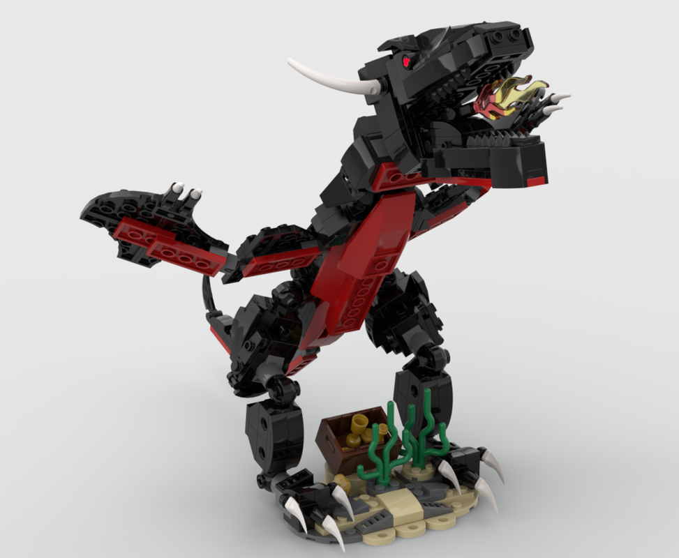 Lego Black Dragon