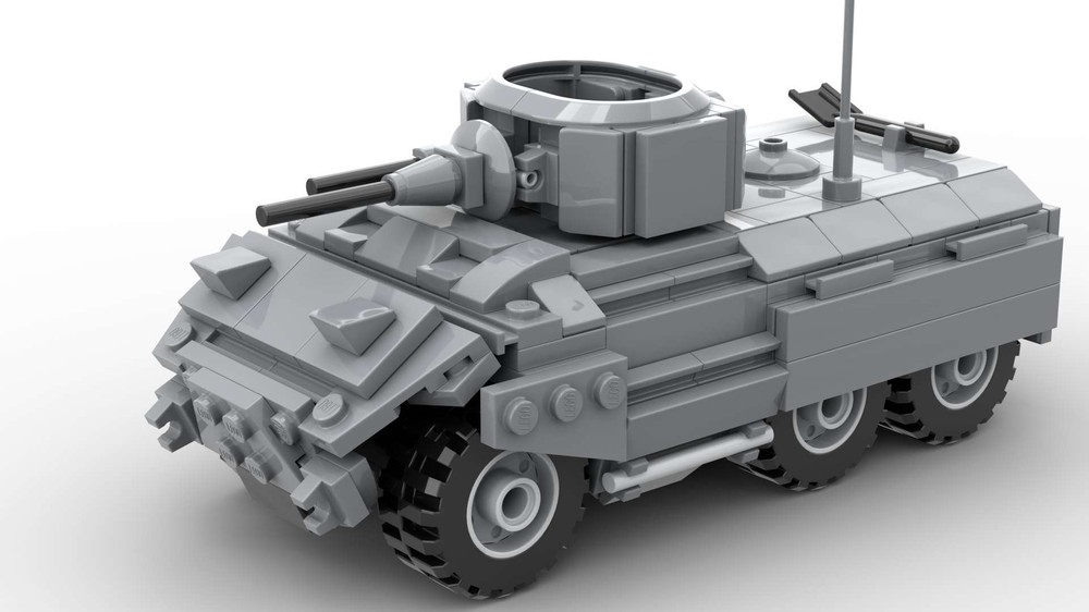 Lego M8 Greyhound Light Armoured Car