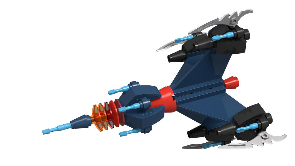Lego Micro Scale Neo-Classic Space Rocket