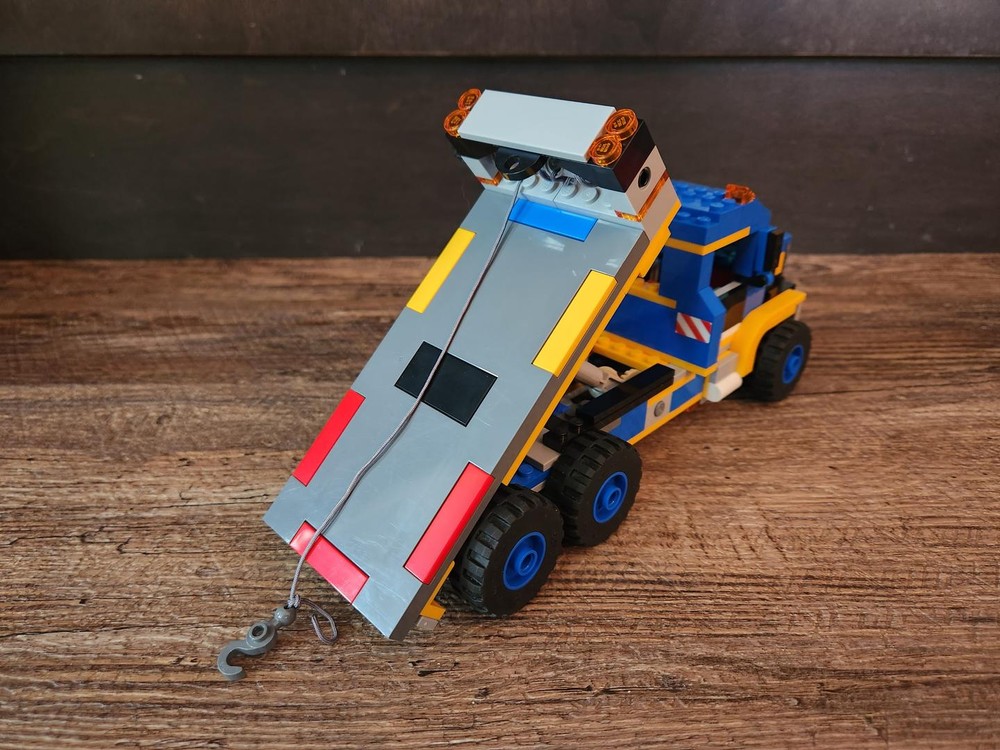 Lego Flatbed Tow Truck