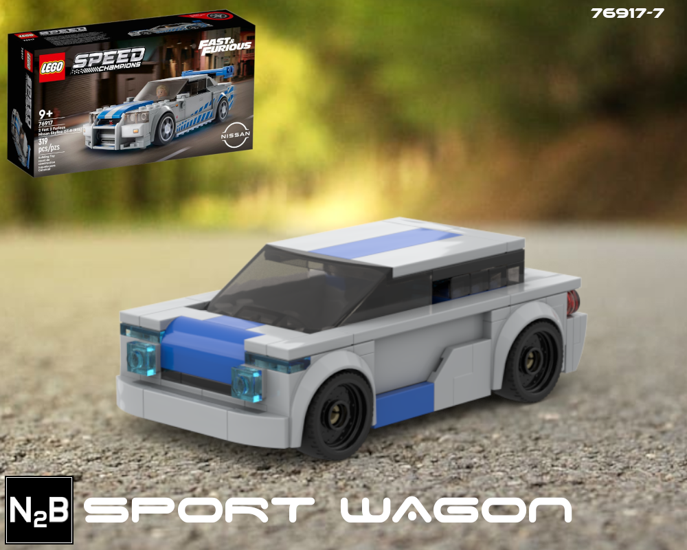 Lego Sport Wagon - LEGO 76917 alternate build 7