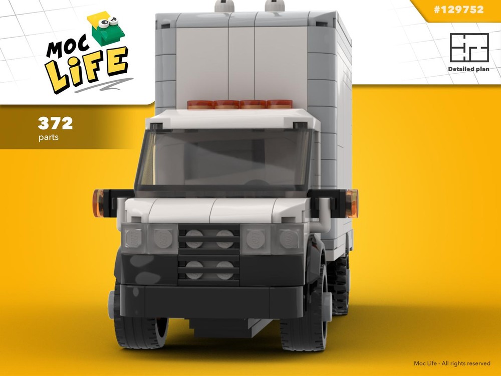 Lego Ford Transit 350 box