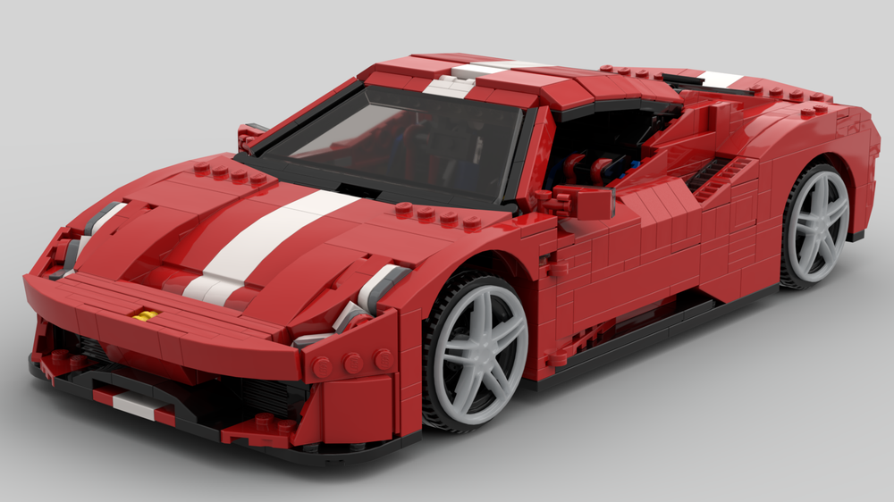 Lego Ferrari 488 Pista V2